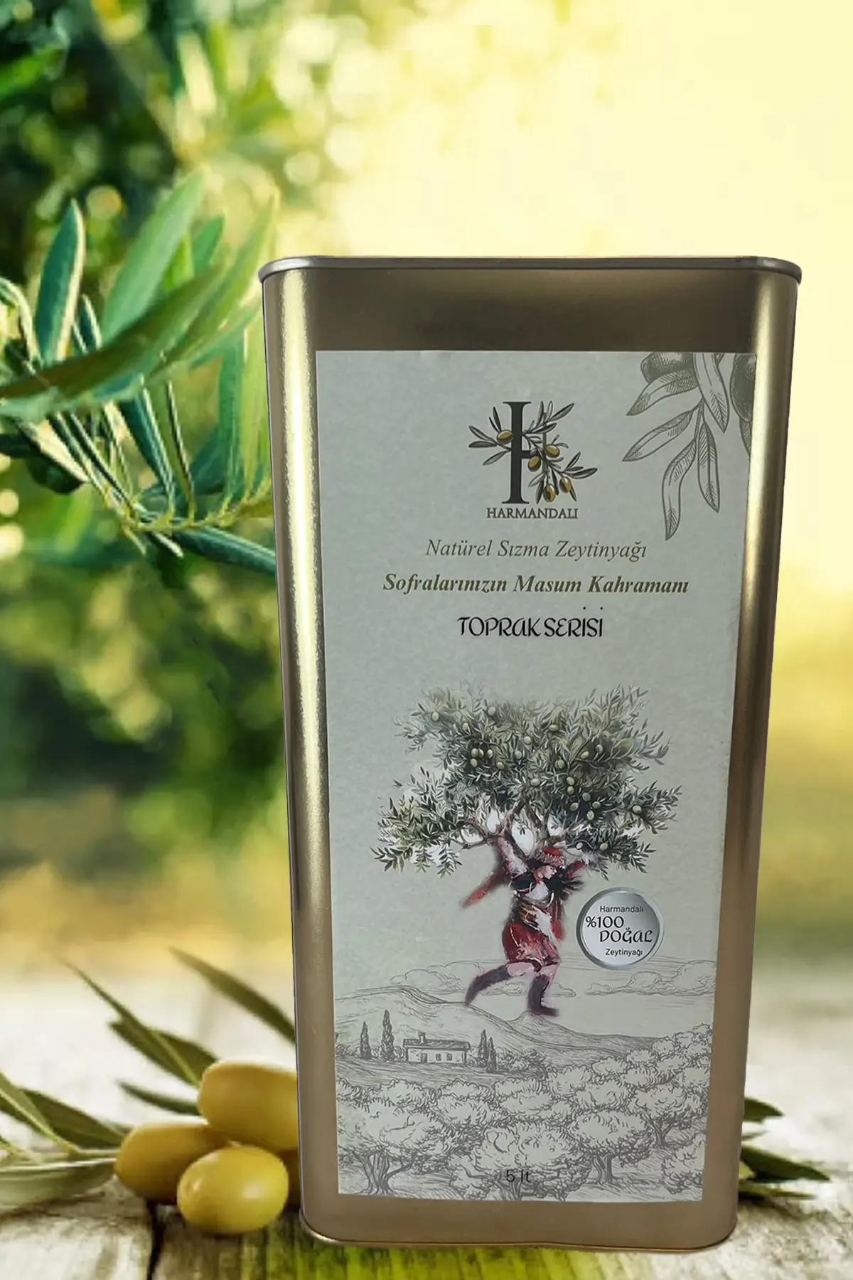 NATÜREL SIZMA ZEYTİNYAĞI 5 LT 