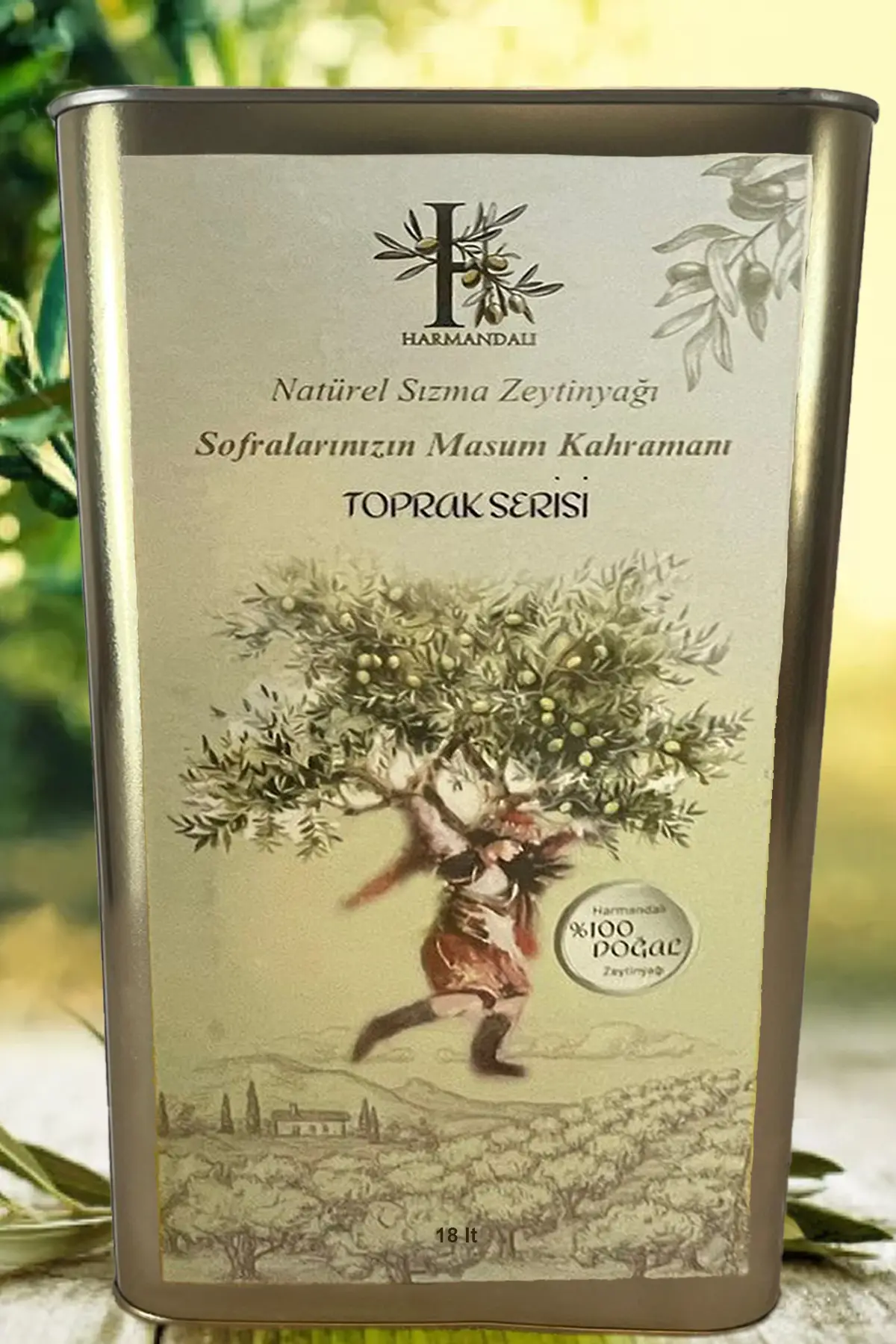 NATÜREL SIZMA ZEYTİNYAĞI 18 LT