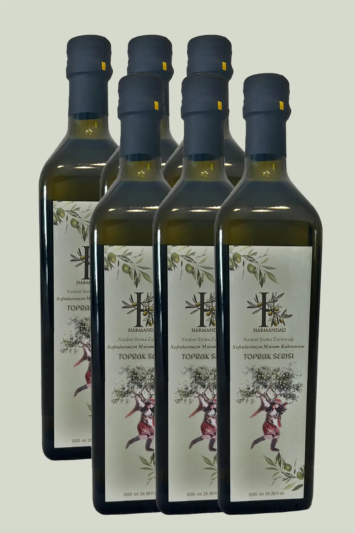 NATÜREL SIZMA ZEYTİNYAĞI 6 LT - 6x1000ml Koli 