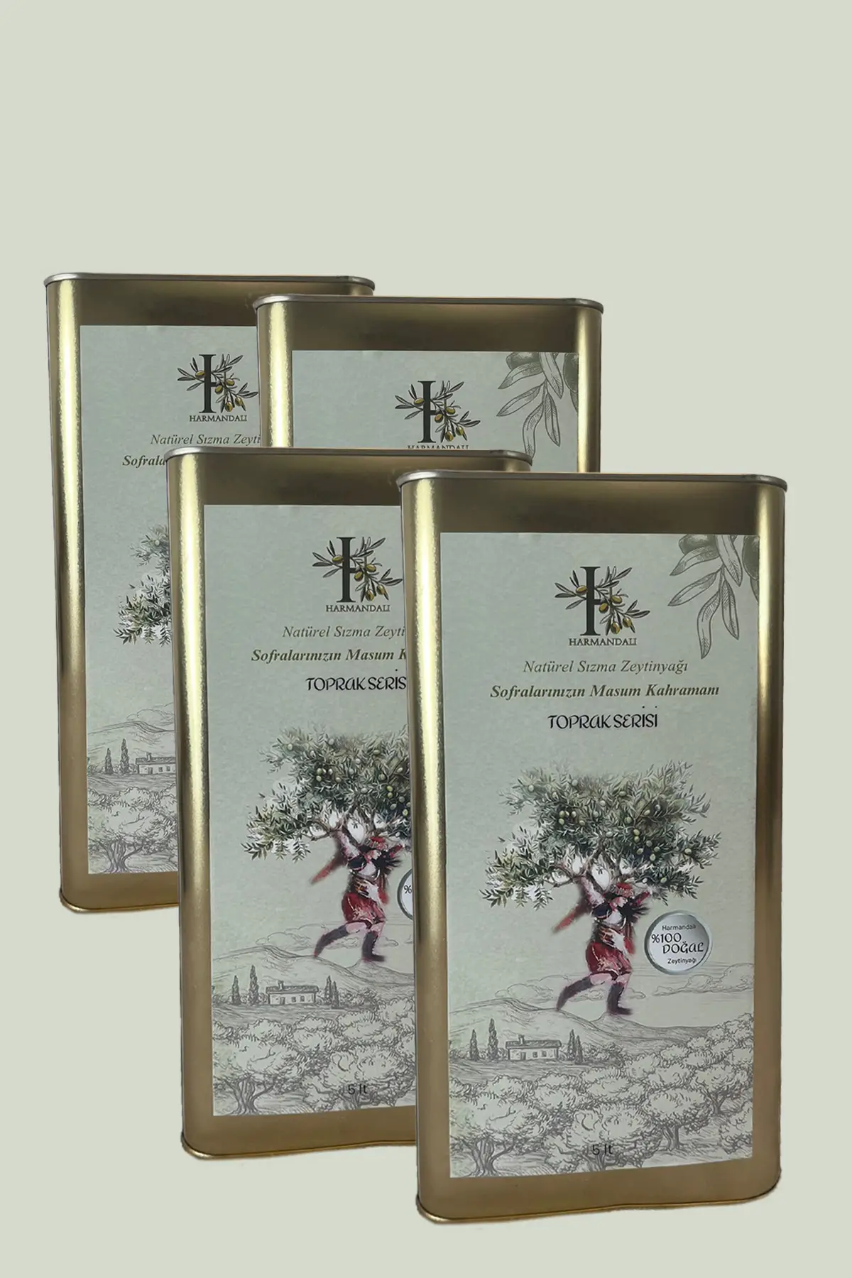 NATÜREL SIZMA ZEYTİNYAĞI 20 LT - 4x5 Lt Koli 