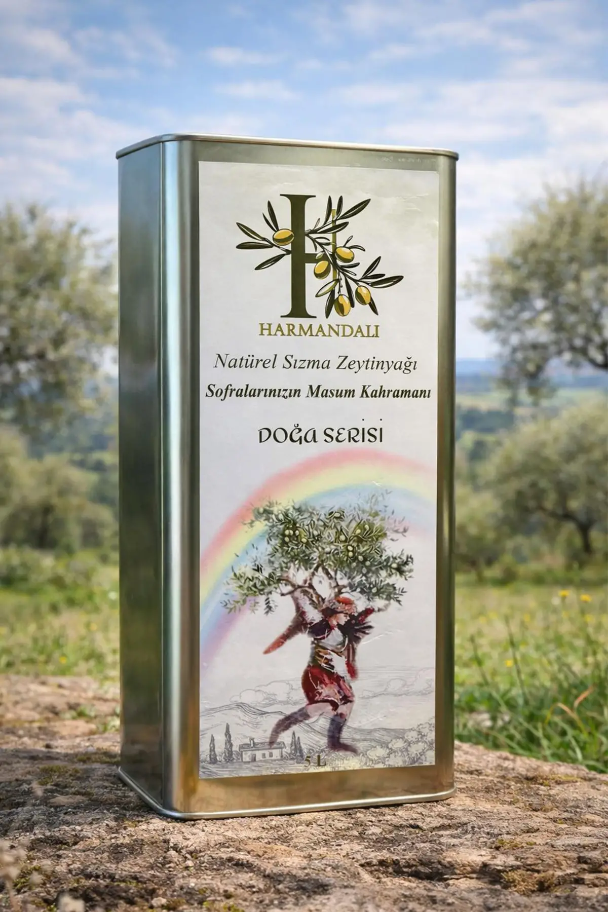 NATÜREL SIZMA ZEYTİNYAĞI 5 LT 